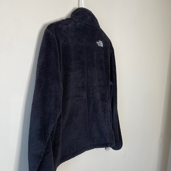 The North Face Black Fuzzy Jacket Full Zip - Picture 3 of 7